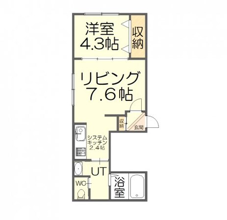 ネクステージ手稲本町の物件間取画像